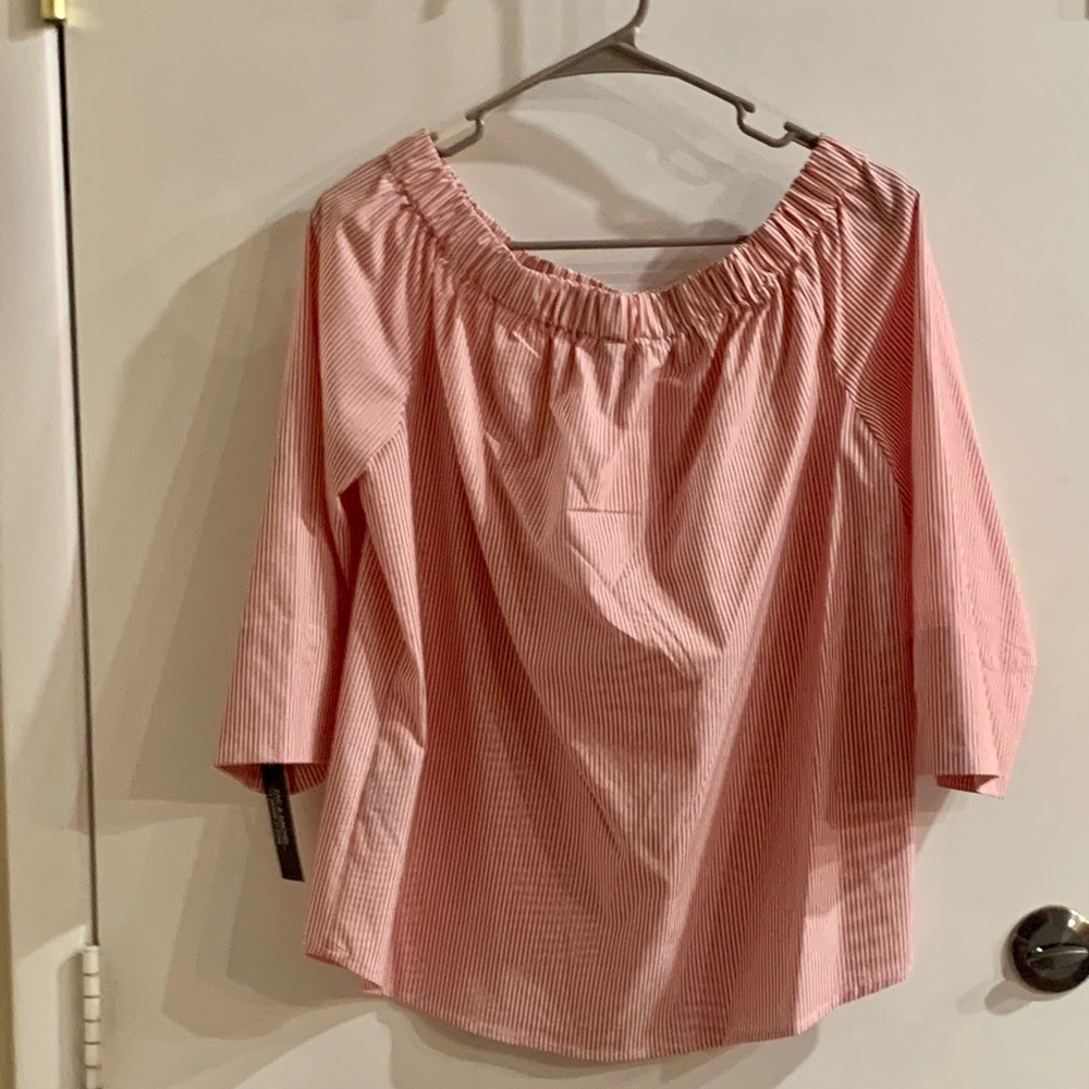 Off the shoulder blouse
